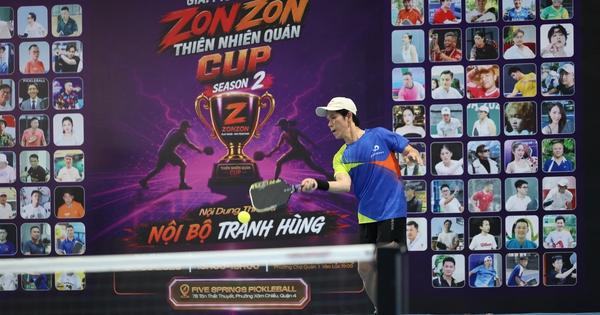 Ca sĩ Minh Quân vô địch giải pickleball ZonZon Cúp Thiên Nhiên 2026 - hình ảnh - jun88go.vip