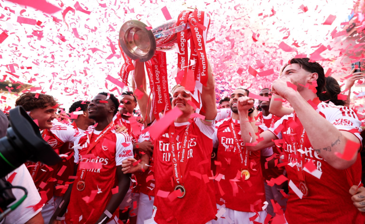 JUN88 bắn cá: Arsenal đăng quang Ngoại hạng Anh sau 22 năm chờ đợi - hình ảnh - jun88go.vip