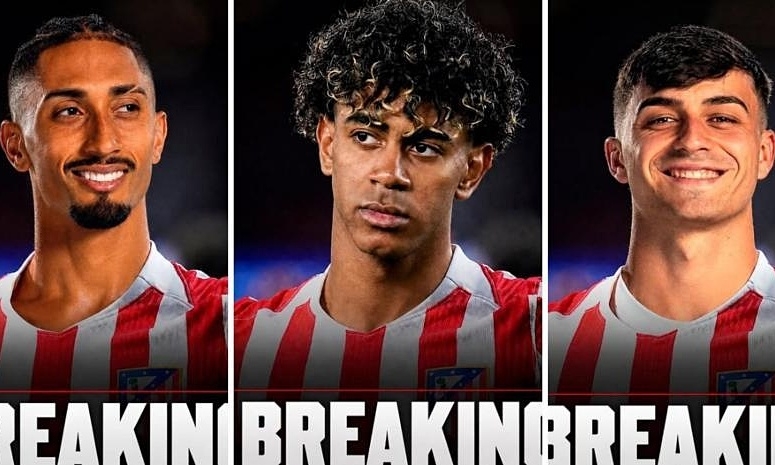 JUN88 cược bóng đá: Atletico Madrid ‘châm chọc’ Barca vụ hỏi mua Yamal - hình ảnh - jun88go.vip JUN88 cược bóng đá: Atletico Madrid ‘châm chọc’ Barca vụ hỏi mua Yamal - hình ảnh - jun88go.vip