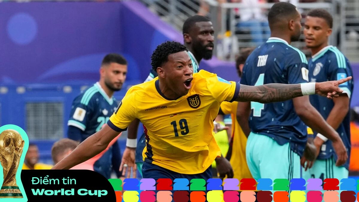 JUN88 chính thức: Tin World Cup 6h – Ecuador ngược dòng thắng Đức, Bờ Biển Ngà lần đầu vào vòng 1/16 - hình ảnh - jun88go.vip