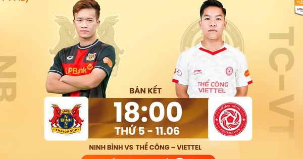 JUN88 cược bóng đá: Ninh Bình vs Thể Công Viettel – Trận bán kết Cúp Quốc gia nóng bỏng - hình ảnh - jun88go.vip