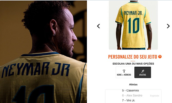 Áo tuyển Brazil in tên Neymar gây tranh cãi vì một dấu chấm: góc nhìn mới cho người chơi Việt - hình ảnh - jun88go.vip