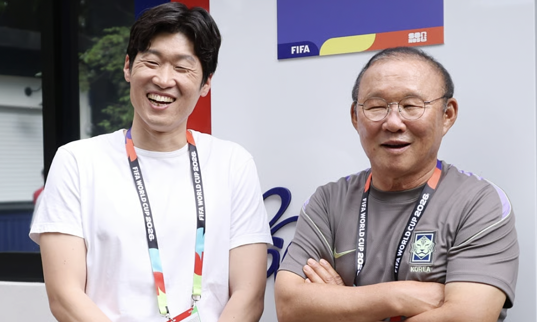 Ông Park Hang-seo tái ngộ Park Ji-sung trước thềm World Cup 2026 - hình ảnh - jun88go.vip Ông Park Hang-seo tái ngộ Park Ji-sung trước thềm World Cup 2026 - hình ảnh - jun88go.vip