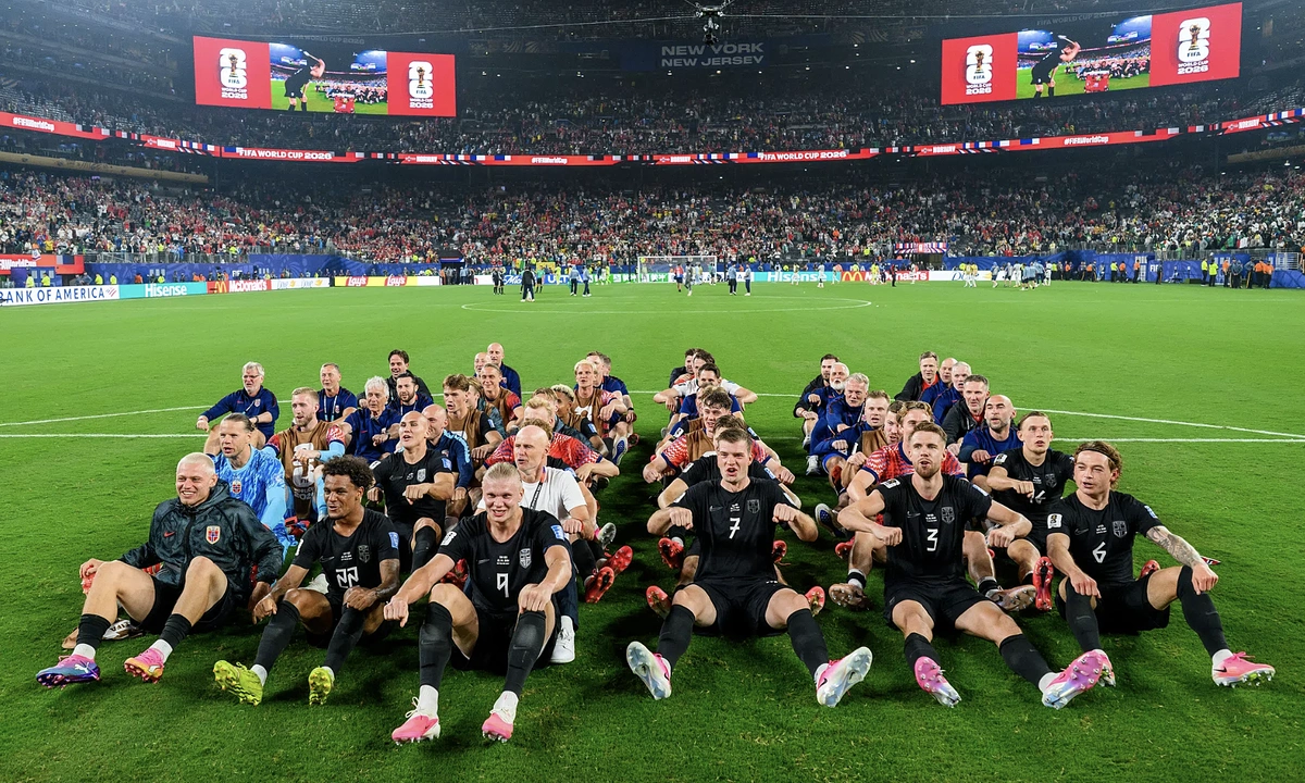 Màn ăn mừng độc nhất của Na Uy khi vượt qua vòng bảng World Cup - hình ảnh - jun88go.vip