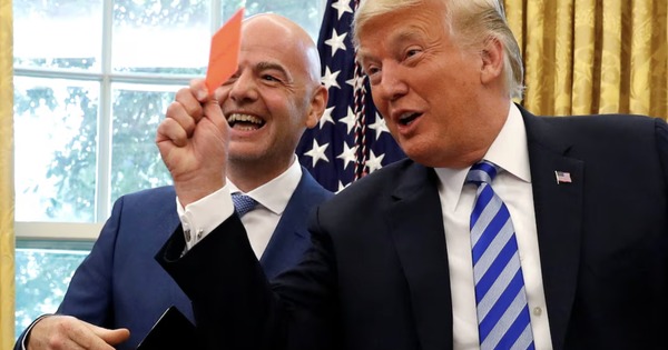 Chủ tịch FIFA tiết lộ đã trao đổi với Trump về thẻ đỏ gây tranh cãi của Balogun - hình ảnh - jun88go.vip Chủ tịch FIFA tiết lộ đã trao đổi với Trump về thẻ đỏ gây tranh cãi của Balogun - hình ảnh - jun88go.vip