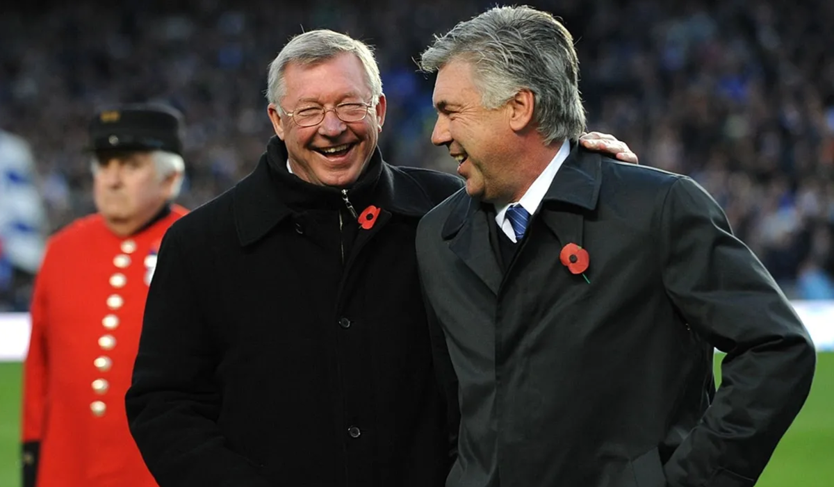 Ancelotti: ‘Chỉ Ferguson có thể cho tôi lời khuyên đúng đắn’ - hình ảnh - jun88go.vip Ancelotti: ‘Chỉ Ferguson có thể cho tôi lời khuyên đúng đắn’ - hình ảnh - jun88go.vip